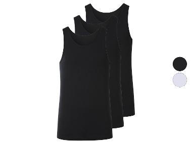 Lot de 3 débardeurs côtelés homme pour 4 EUR