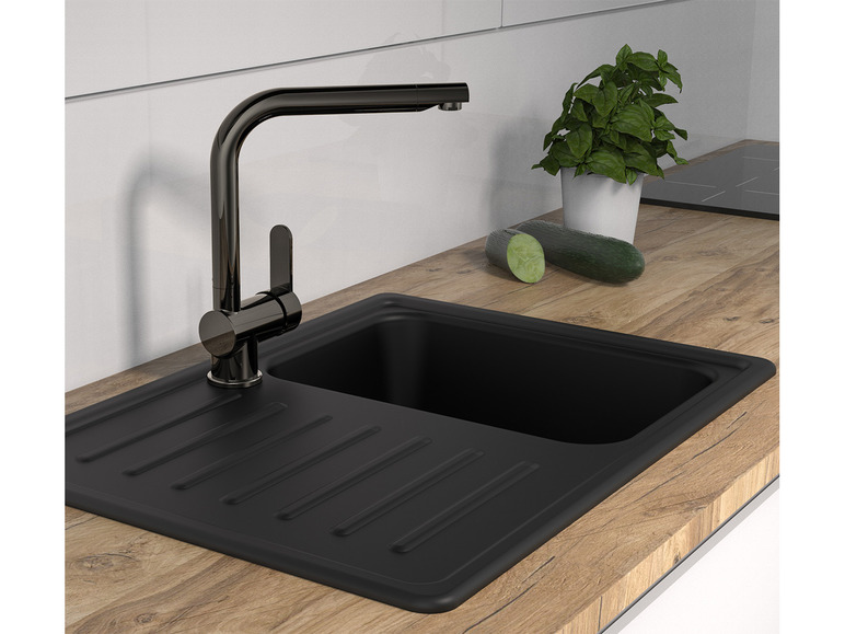 Aller en mode plein écran : Schütte Mitigeur robinet de cuisine RIO, avec bec rétractable - Image 4