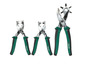 Trois outils Parkside pour perforer des trous.