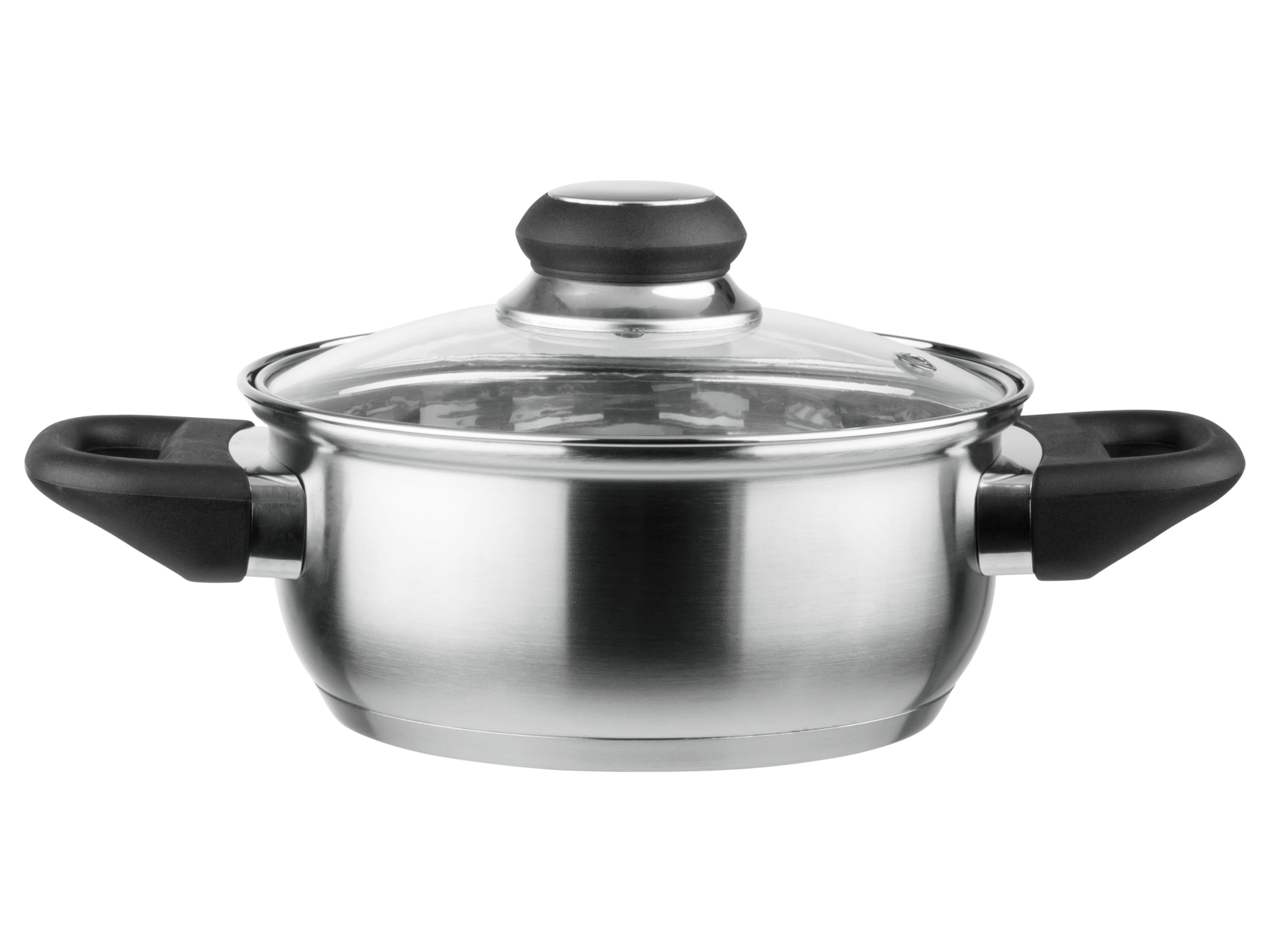 LIVARNO home Batterie de cuisine en acier inoxydable (faitout)