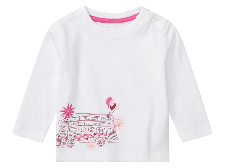 Aller en mode plein écran : lupilu® Lot de 3 t-shirts à manches longues bébé - Image 21