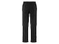 Pantalon de survêtement noir avec taille élastique.