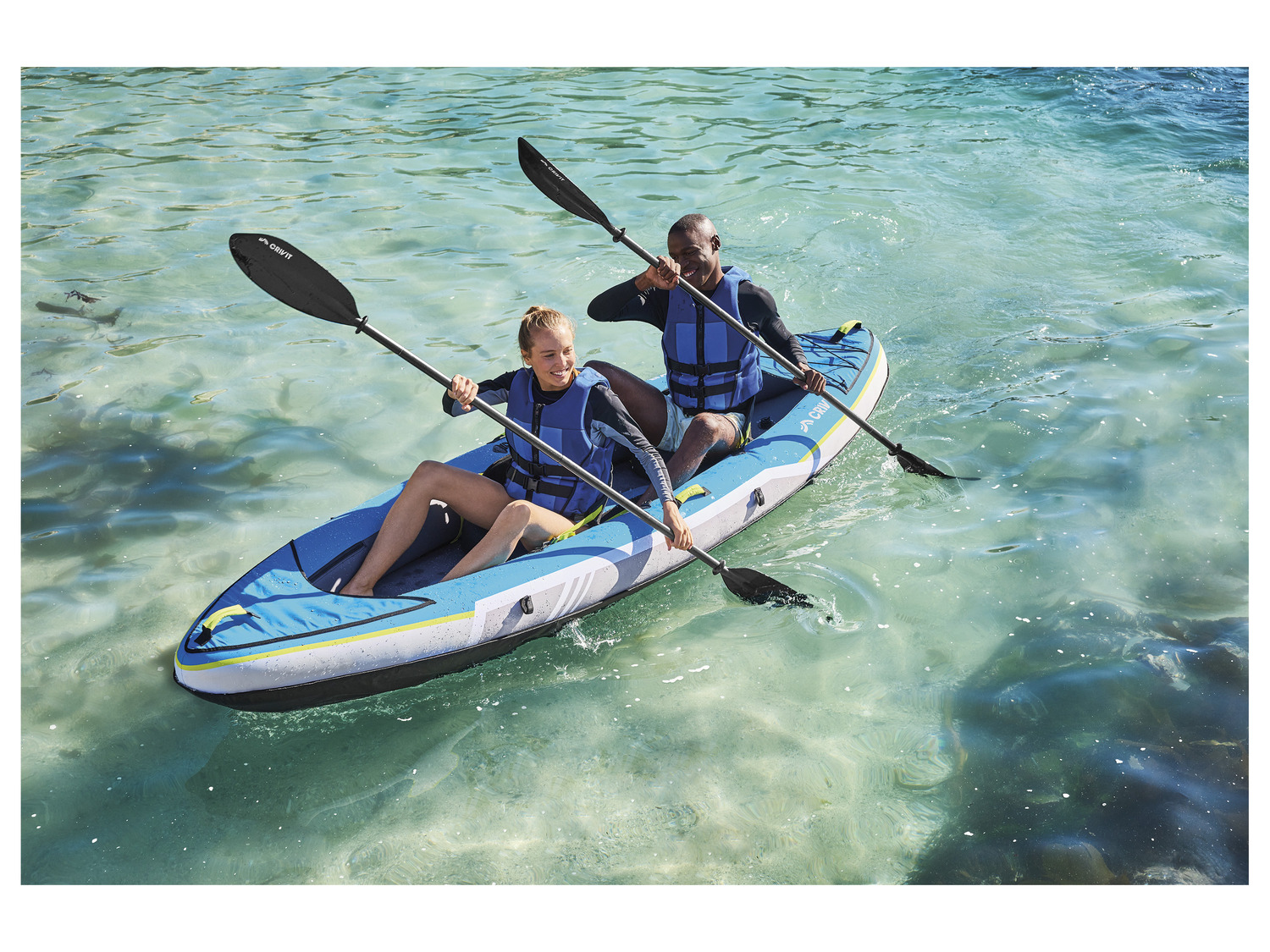 CRIVIT Kayak gonflable 2 personnes LIDL