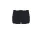 Boxer noir pour homme avec ceinture élastique blanche.