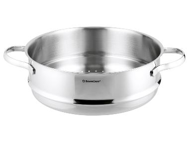 SILVERCREST® Panier vapeur Premium en acier inoxydable, Ø 24 cm