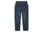 Jeans enfant, coupe droite, denim foncé.
