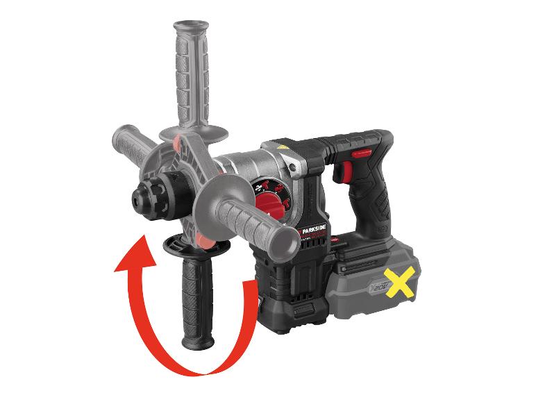 Aller en mode plein écran : Perforateur-burineur sans fil PKHAP 20-Li C4, 20 V - Image 7