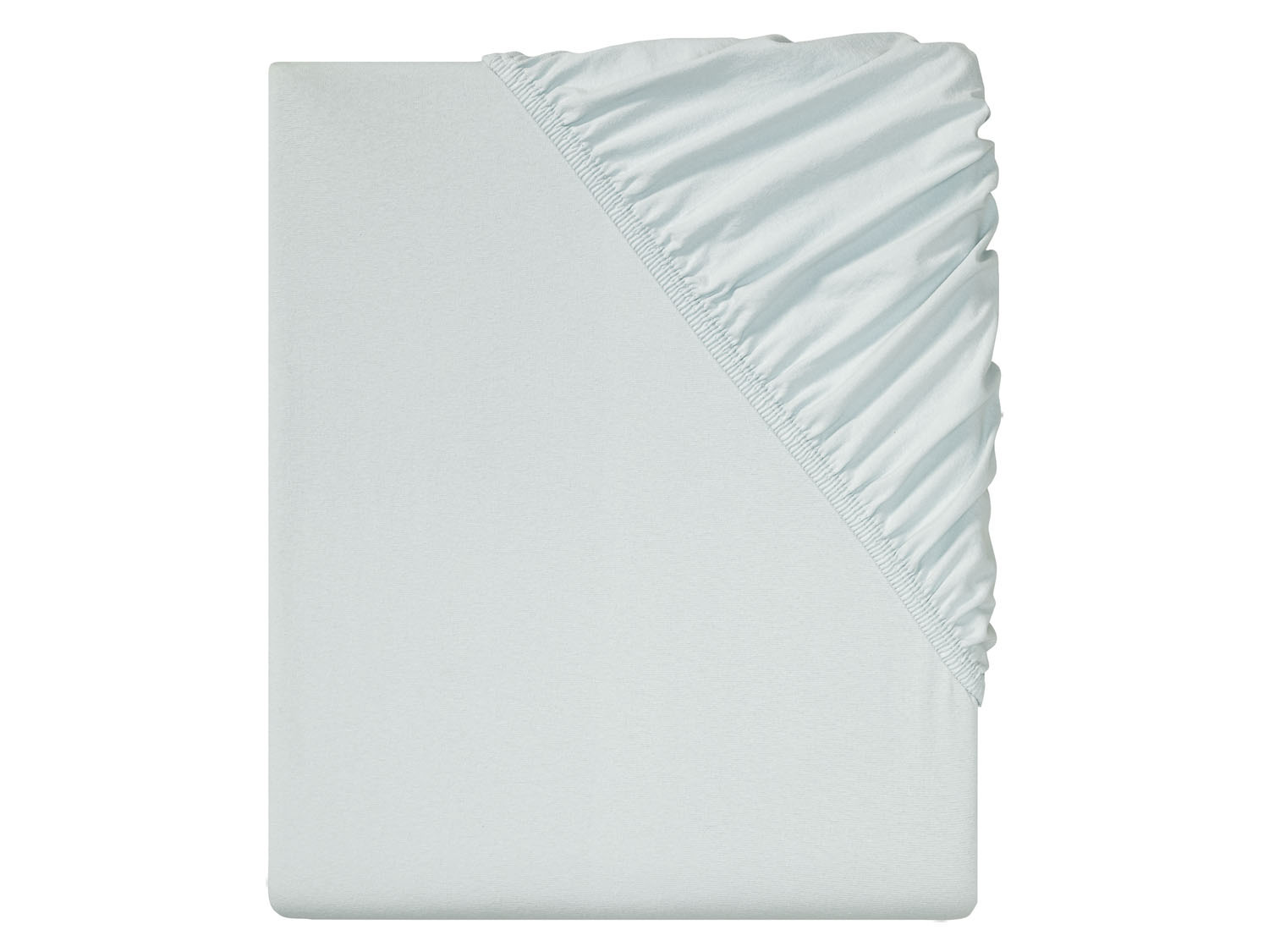 Drap-housse Jersey - blanc - 160x200 cm