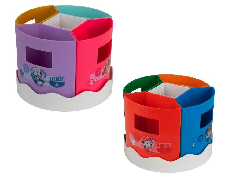Range-crayons rotatif Paw Patrol : Everest et Marshall.