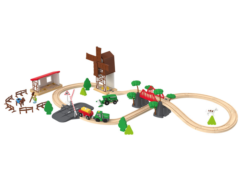 Aller en mode plein écran : Playtive Set de chemin de fer - Image 4