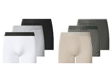 ESMARA® Lot de 3 boxers homme
