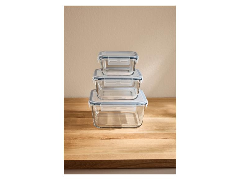 Lot de 3 boîtes de conservation