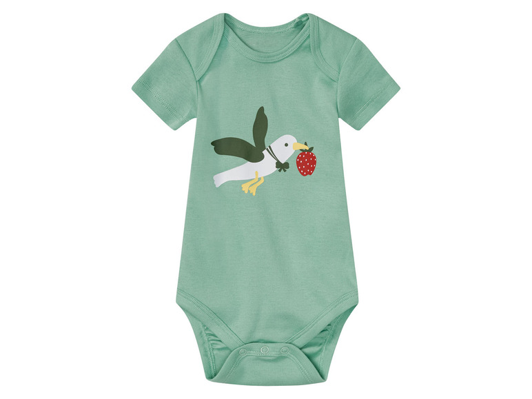 Aller en mode plein écran : lupilu® Lot de 5 bodies à manches courtes bébé - Image 20