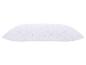 Oreiller blanc matelassé avec motif losanges