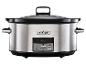 Une mijoteuse Crock-Pot avec minuterie numérique et panneau de commande