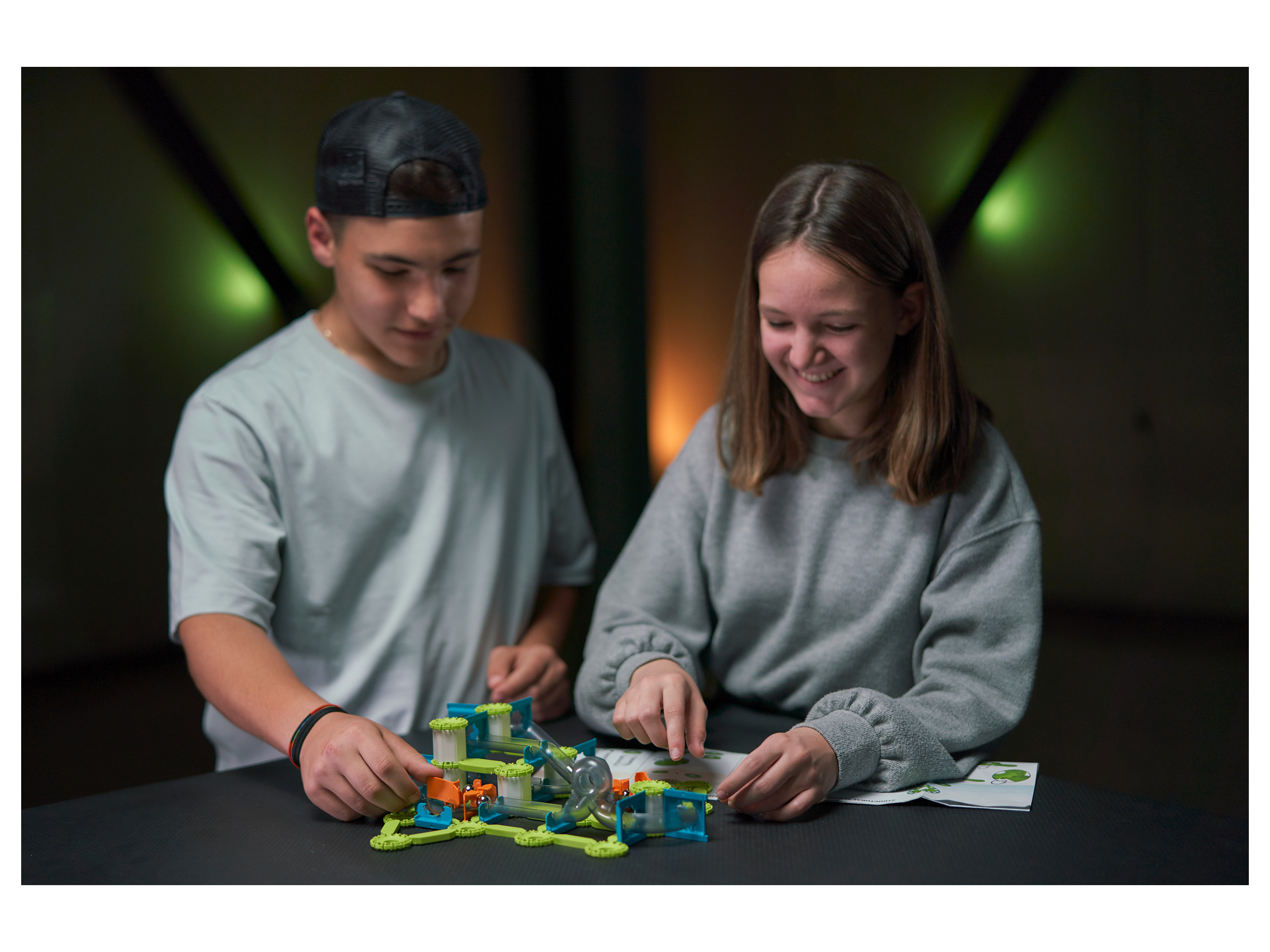 Gardenkraft Geomag Mechanics, Gravity 130 Pcs, Construction Magnétique, Jeux Éducatif - vue 3
