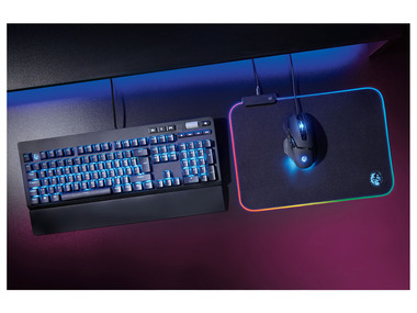 SILVERCREST® Souris de jeu avec fil, design ergonomique