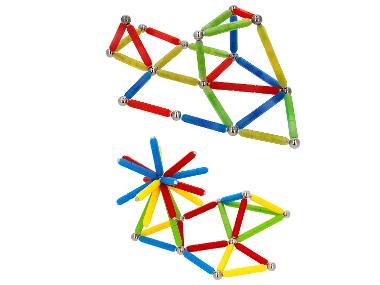 LUPILU® Set de construction magnétique