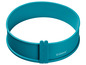 Un moule à pâtisserie en silicone turquoise de Coox.