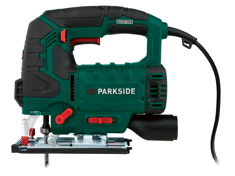 Aller en mode plein écran : PARKSIDE® Scie sauteuse à mouvement pendulaire PSTD 800 C3, 800 W - Image 1