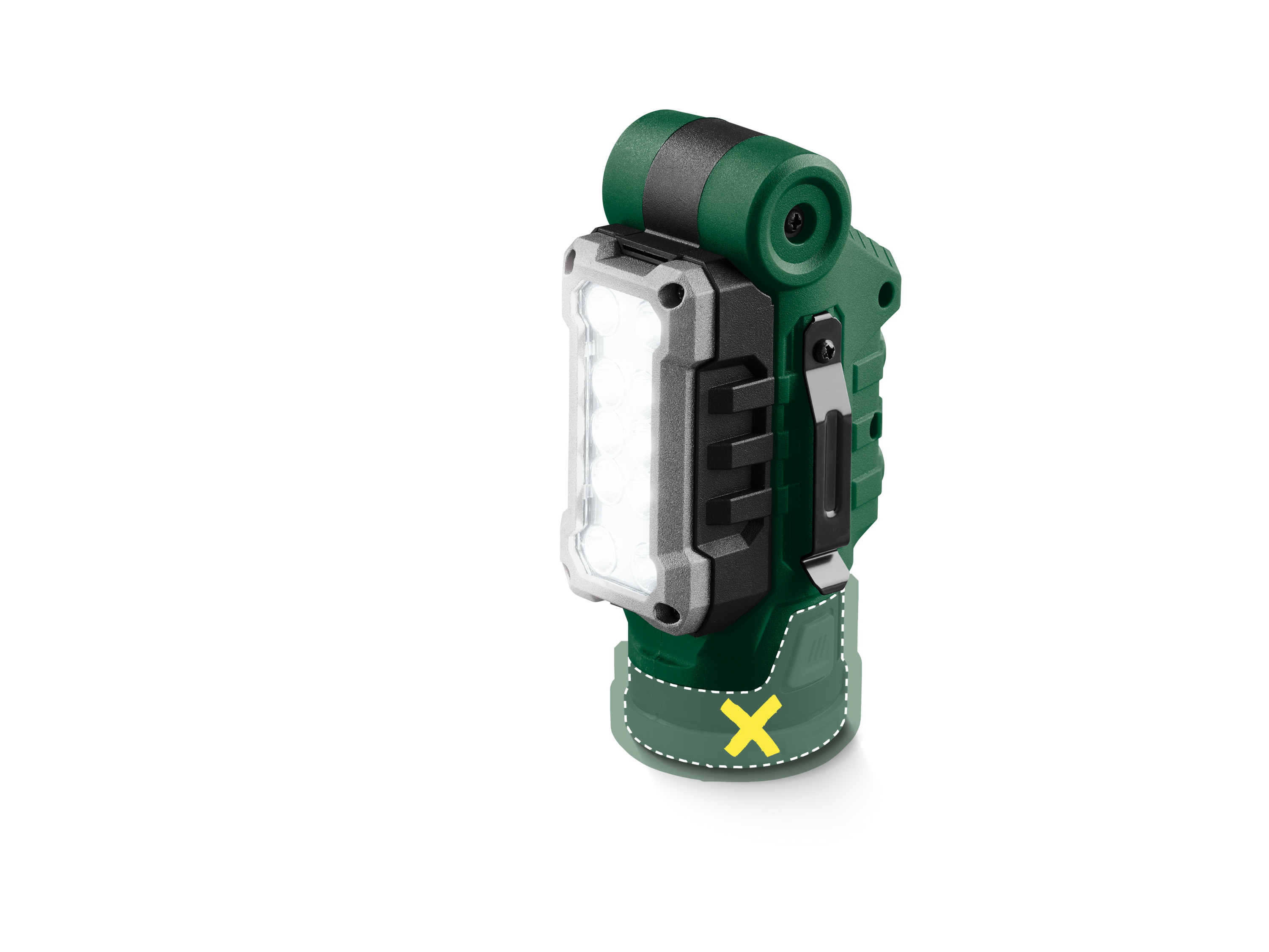 PARKSIDE® Lampe à LED sans fil sans batterie ni chargeur,12 V