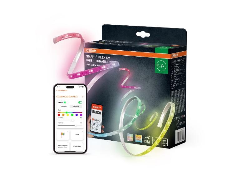 Bandes lumineuses LED intelligentes et application smartphone pour les contrôler.