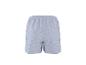 Caleçon pour homme à rayures bleues et blanches avec taille élastique