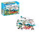 Set de jeu camping-car familial PLAYMOBIL avec figurines et accessoires de camping.
