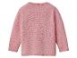 Pull en tricot rose pour enfants à manches longues