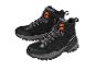 CRIVIT Chaussures de trekking premium en cuir pour femme, noir