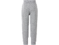 Pantalon de jogging gris pour enfants avec taille et chevilles élastiquées