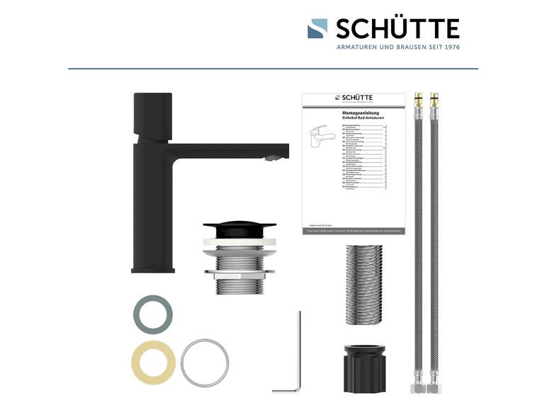 Aller en mode plein écran : Schütte Mitigeur robinet de lavabo New York, avec valve pop-up adaptée - Image 11