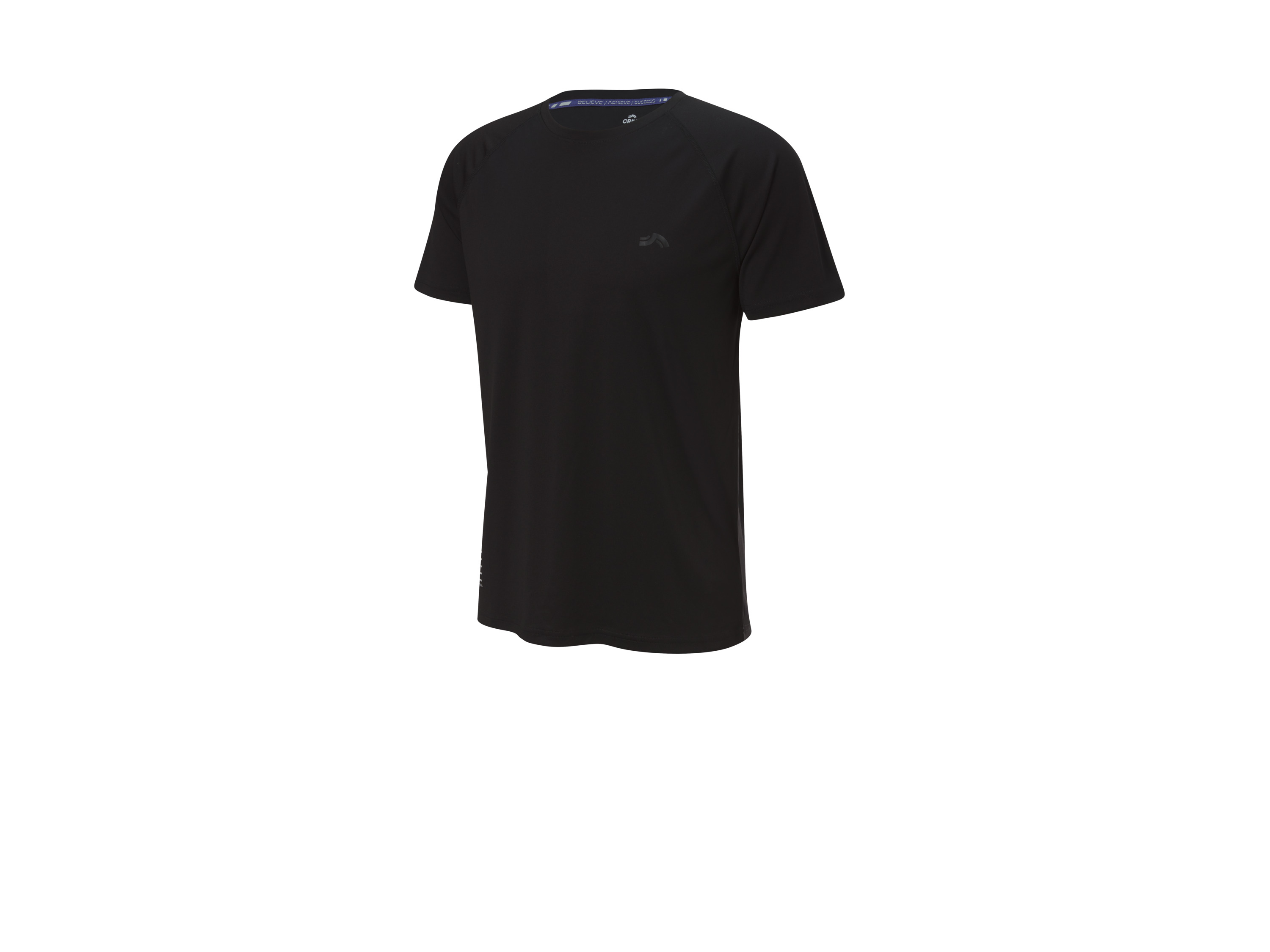 CRIVIT T-shirt technique homme (S(44/46), noir)