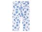 Leggings enfant à motifs marins : coquillages et étoiles de mer bleues.