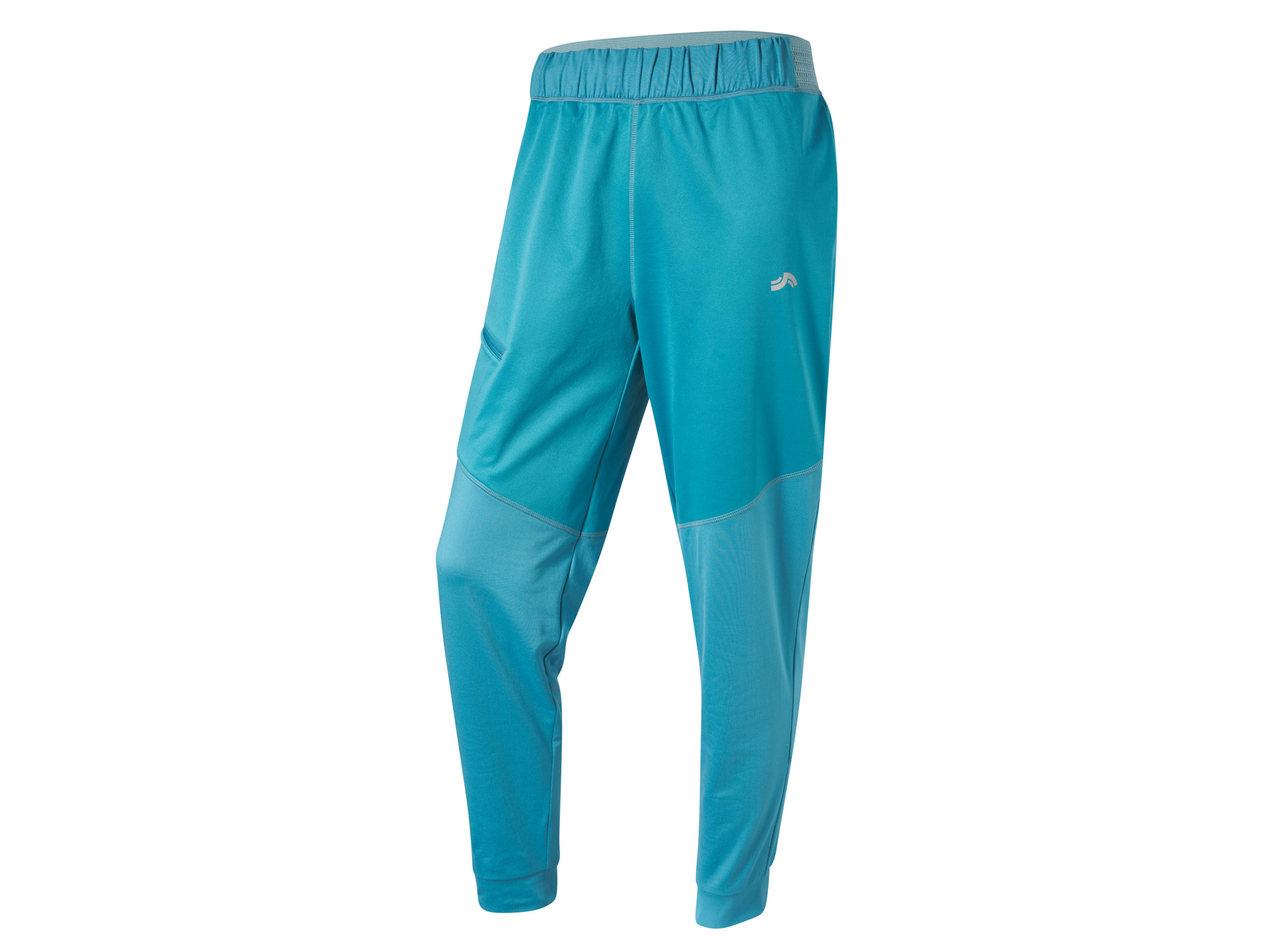CRIVIT Pantalon technique softshell homme (S, Turquoise)