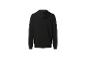 Sweat-shirt à capuche noir.