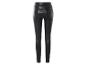 Pantalon noir en simili cuir.