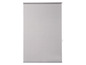Un store gris avec une cordelette.