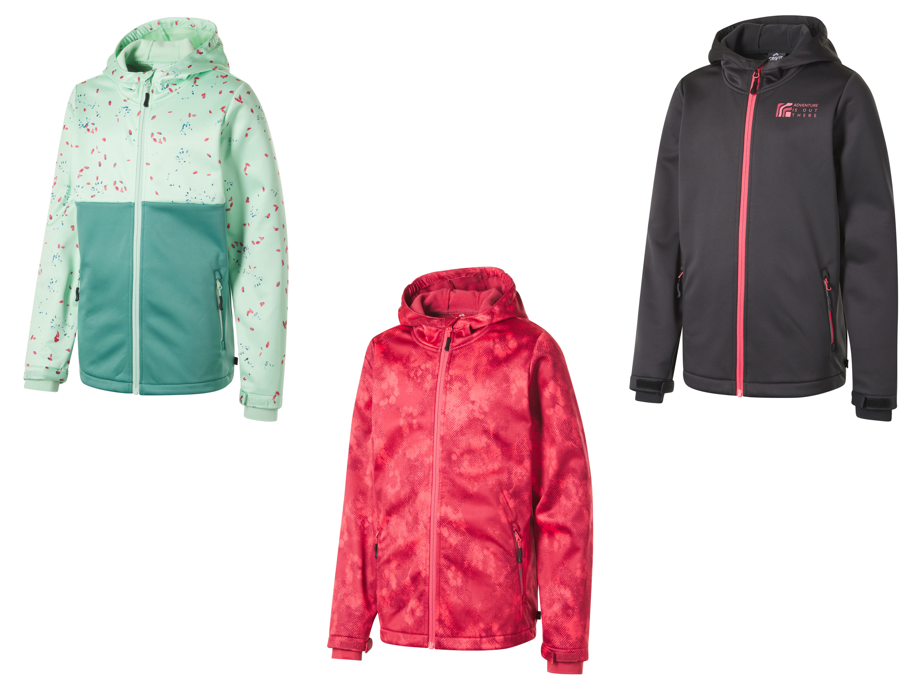 CRIVIT Veste softshell fille