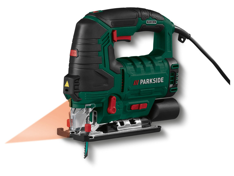 Aller en mode plein écran : PARKSIDE® Scie sauteuse à mouvement pendulaire PSTD 800 C3, 800 W - Image 4