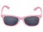 Lunettes de soleil roses pour enfants avec verres foncés.