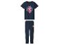 Pyjama bleu marine avec t-shirt Spiderman et pantalon assorti.