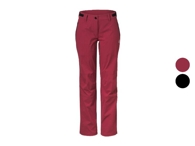 Pantalon d'extérieur rouge avec détails noirs et deux options de couleur : rouge et noir.