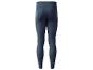 Leggings de sport noirs avec un motif géométrique.