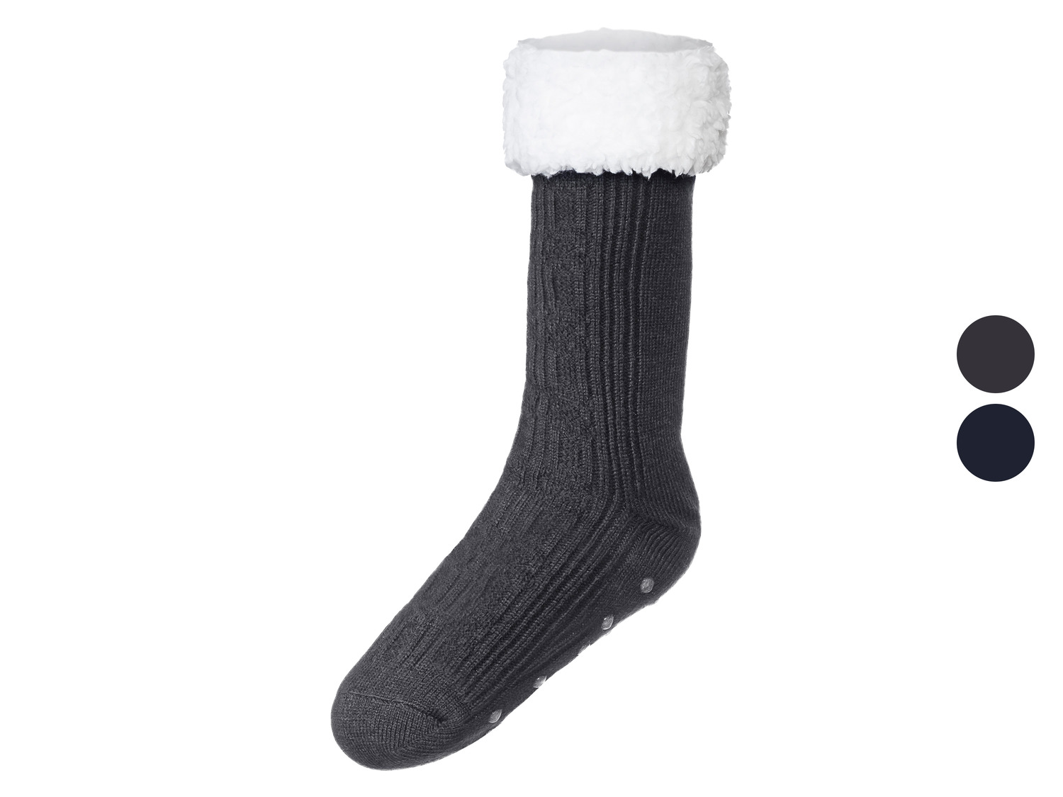 LIVERGY® Chaussons-chaussettes homme