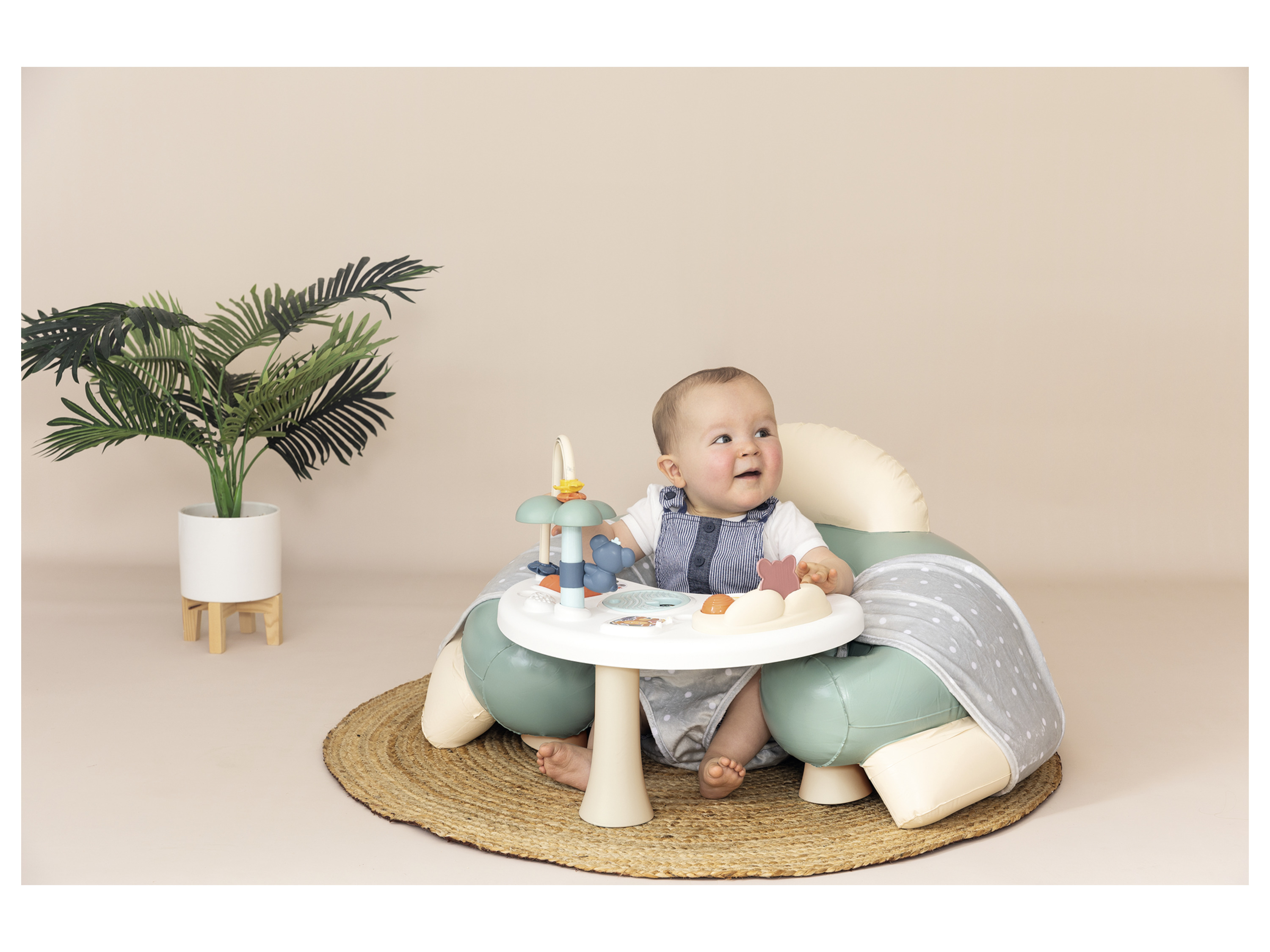 SMOBY Siège bébé avec table d'activités