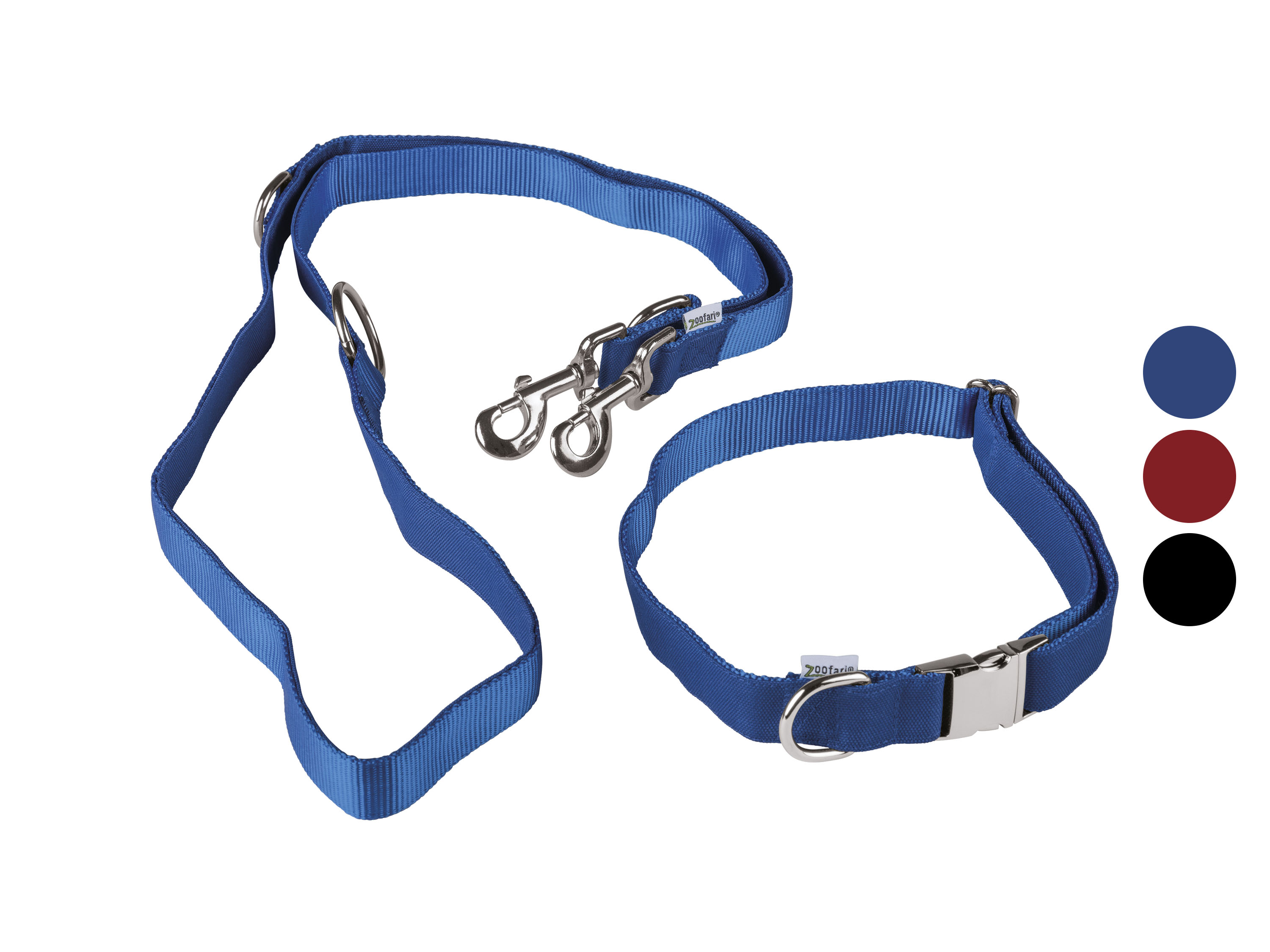 zoofari® Collier pour chien avec laisse