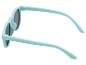 Lunettes de soleil vert menthe avec verres foncés, vues de dessus.