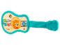Guitare jouet Baby Einstein Hape avec un tigre et des boutons d'animaux.