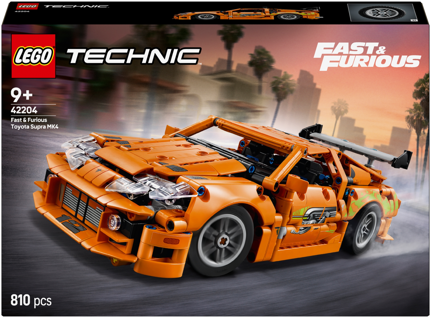 42204 LEGO® TECHNIC Fast et Furious Toyota Supra MK4